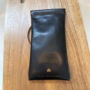 Lele Sadoughi Black sunglasses case